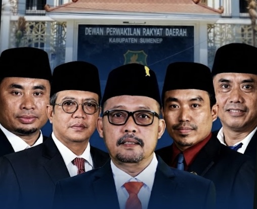 Foto: Pimpinan DPRD Sumenep kini menjadi perhatian, seiring mandeknya proses hukum dugaan korupsi dana Pokir