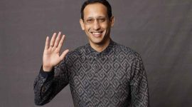 Foto: Mantan Menteri Pendidikan, Kebudayaan, Riset, dan Teknologi, Nadiem Anwar Makarim.