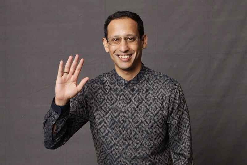Foto: Mantan Menteri Pendidikan, Kebudayaan, Riset, dan Teknologi, Nadiem Anwar Makarim.