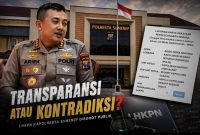 Foto: Kapolresta Sumenep Kombes Pol Ariek Indra Sentanu. Tampak latar belakang Gedung Polresta Sumenep, sementara dokumen Laporan Harta Kekayaan Penyelenggara Negara (LHKPN) periode 2024 menjadi sorotan dalam pemberitaan.