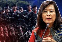 Foto: Pengamat militer Jaleswari Pramodhawardhani menyampaikan pandangannya mengenai meluasnya peran TNI di ruang sipil. Ia mengingatkan pentingnya menjaga profesionalisme TNI serta prinsip supremasi sipil sebagaimana diatur dalam konstitusi.