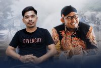 Foto: Anggota YLBH Madura, Dayat Mahjong (kiri), bersama Bupati Sumenep Achmad Fauzi Wongsojudo (kanan).