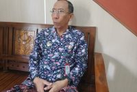 foto: Kepala Bapenda Sumenep Ferdiansyah Tetrajaya saat menyampaikan kebijakan diskon piutang PBB-P2 hingga 81 persen dalam rangka HUT ke-81 Kemerdekaan RI.