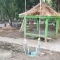 Keterangan Foto: Gazebo atau tempat bersantai yang disediakan pengelola di kawasan Wisata Olbak, Desa Jukong-Jukong, Kecamatan Kangayan, Kepulauan Kangean, Sumenep.