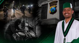 foto: Ketua Umum HMI Cabang Malang, Mirdan Idham, menyoroti persoalan curanmor dan balap liar di Kota Malang yang dinilai masih membutuhkan penanganan serius dari Polresta Malang Kota.