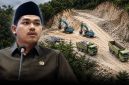 Foto: Anggota DPRD Sumenep Eka Bhagas Nur Ardiansyah (kiri) dan ilustrasi lokasi tambang galian C di Desa Kasengan (kanan) yang menjadi sorotan publik terkait
