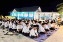 Foto: Peserta PAB FKMSB Pamekasan 2026 mengikuti rangkaian closing ceremony pengaderan di Yayasan Hidayatul Ulum, Mapper, Proppo, Pamekasan. (Dok. FKMSB)