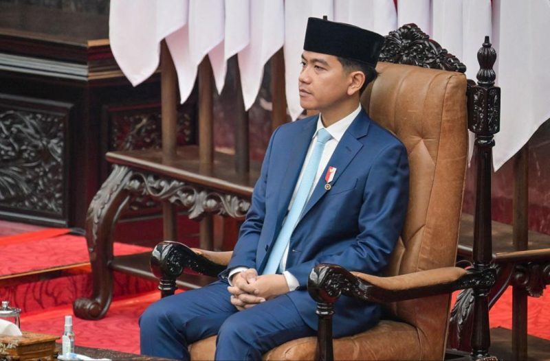 Wakil Presiden Gibran Rakabuming Raka. Syarat pendidikan Gibran dipersoalkan dalam perkara PHPU Presiden dan Wakil Presiden 2024 yang kini diperiksa Mahkamah Konstitusi.