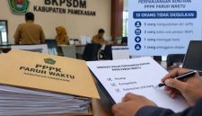 foto: Ilustrasi proses verifikasi perpanjangan kontrak PPPK Paruh Waktu oleh BKPSDM Kabupaten Pamekasan.