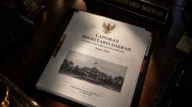 Ilustrasi dokumen laporan Gerakan Mahasiswa Sumenep (GMS) yang memuat tuntutan dilakukannya audit investigatif terhadap dugaan kejanggalan dalam pengelolaan Dana Desa di Kabupaten Sumenep
