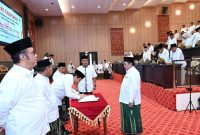 Foto: Rapat paripurna DPRD Sumenep dalam pembahasan Raperda APBD Tahun Anggaran 2027.