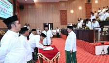 Foto: Rapat paripurna DPRD Sumenep dalam pembahasan Raperda APBD Tahun Anggaran 2027.