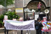 Foto: Formajatim mengadukan Kejati Jatim ke Komisi Kejaksaan terkait dugaan permainan penanganan perkara kasus suap di Dinas ESDM Jatim