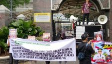 Foto: Formajatim mengadukan Kejati Jatim ke Komisi Kejaksaan terkait dugaan permainan penanganan perkara kasus suap di Dinas ESDM Jatim