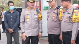 Foto: Keterangan foto: Kapolresta Sumenep Kombes Pol. Ariek Indra Sentanu saat melakukan pengecekan di SPBU Gedungan, Kecamatan Batuan, di tengah sorotan persoalan ketersediaan dan distribusi BBM di Kabupaten Sumenep