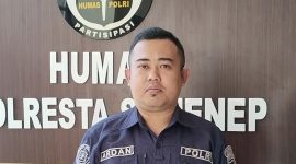 Foto: foto
Keterangan foto: Kasi Humas Polresta Sumenep, IPDA Ach. Putra Wardana, S.H., 