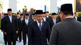 foto: Pelantikan anggota Dewan Pertimbangan Presiden (Wantimpres) di Istana Negara, Jakarta, Jumat (2/10/2026). Sejumlah anggota Wantimpres mengikuti prosesi pelantikan yang dipimpin Presiden Prabowo Subianto.