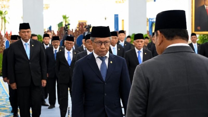 foto: Pelantikan anggota Dewan Pertimbangan Presiden (Wantimpres) di Istana Negara, Jakarta, Jumat (2/10/2026). Sejumlah anggota Wantimpres mengikuti prosesi pelantikan yang dipimpin Presiden Prabowo Subianto.